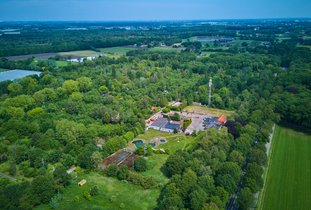 luchtfoto Fort Oranje in Rijsbergen