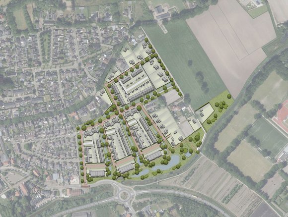 Ontwerpplan De Hooghe Weide ter inzage