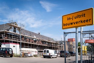 Bouwterrein in Zundert