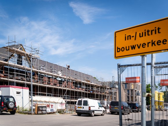 Bouwterrein in Zundert