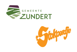 Logo's gemeente Zundert & `t Stokdperdje