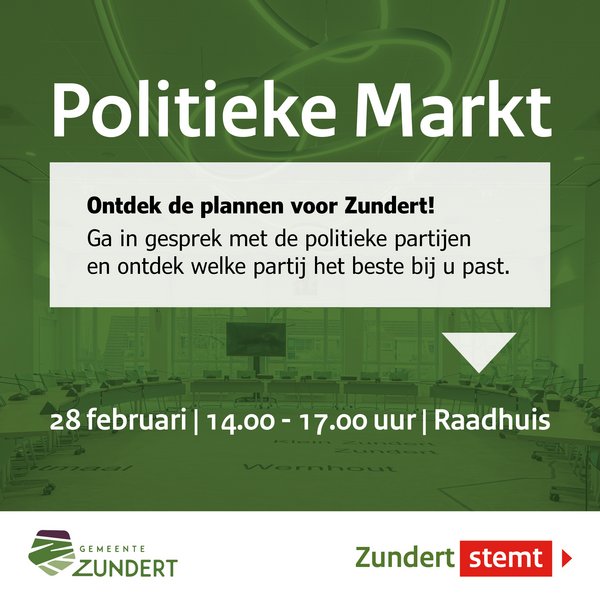 Aankondiging Poltieke Markt