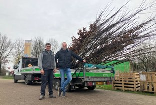 Op de foto staan Carlo van den Eijnden en Ralph Bogers 