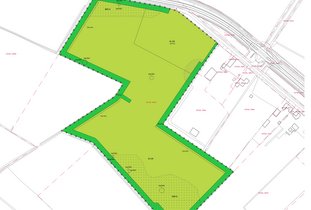 Schets van het omgevingsplan voormalig Camping Priem