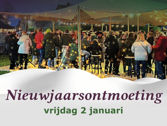 Uitnodiging Nieuwjaarsontmoeting 2026 gemeente Zundert