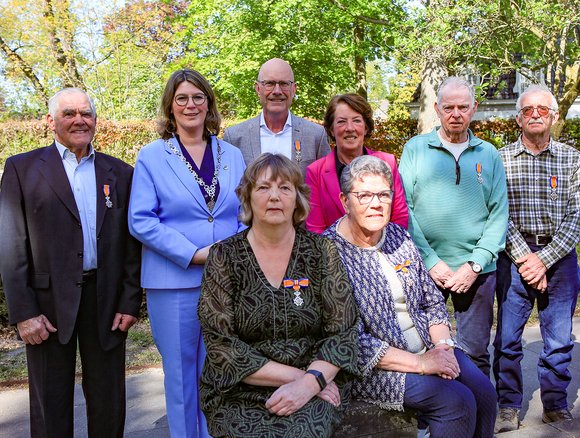 Gedecoreerden 2026 gemeente Zundert