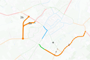 Overzicht van de onderzochte varianten