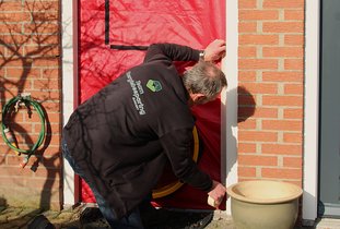 Voorbereiden van de lekcheck