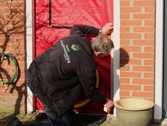 Voorbereiden van de lekcheck